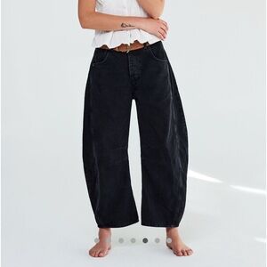 free people barrel jeans